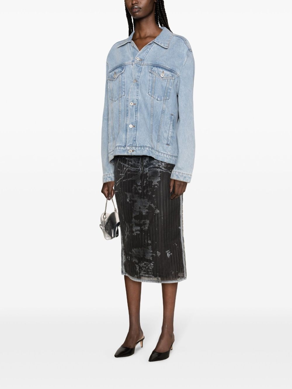 Evergreen denim jacket - 3