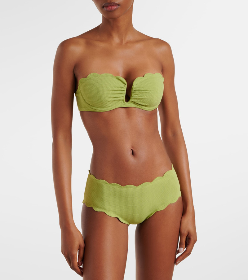 MARYSIA Lisbon scalloped bikini top outlook