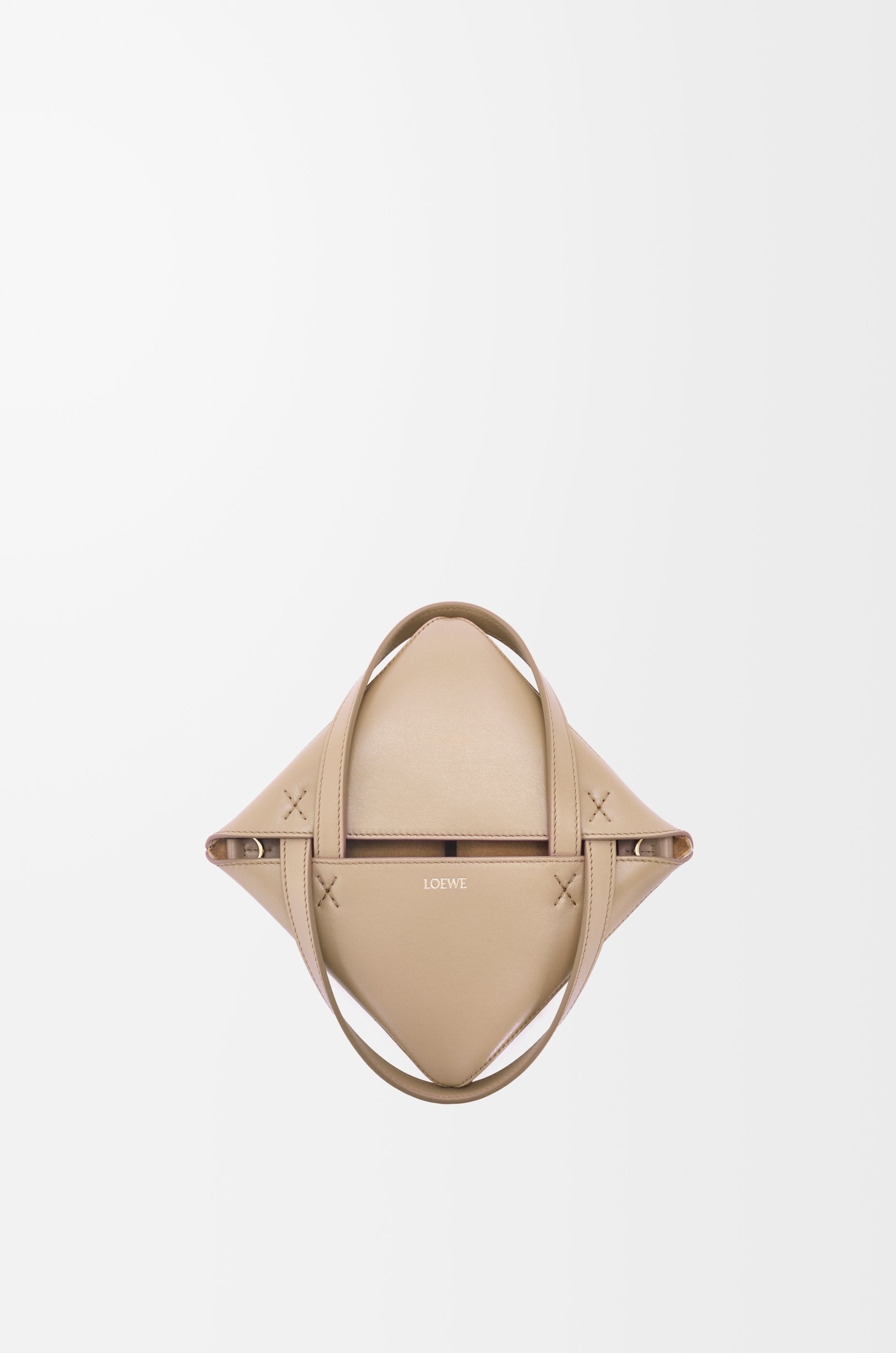 Mini Puzzle Fold tote in shiny calfskin - 9