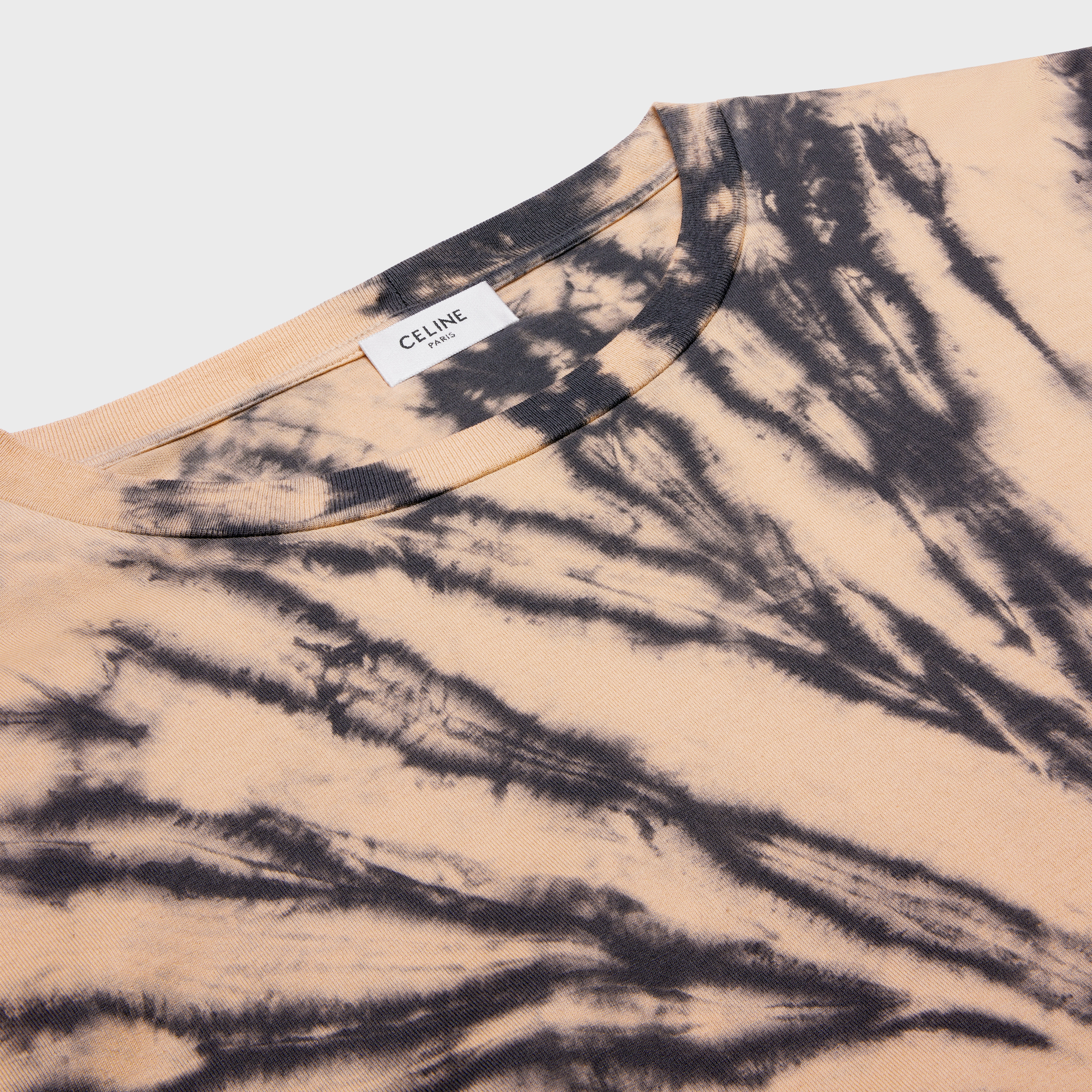 Celine loose t-shirt in tie-dye cotton - 3