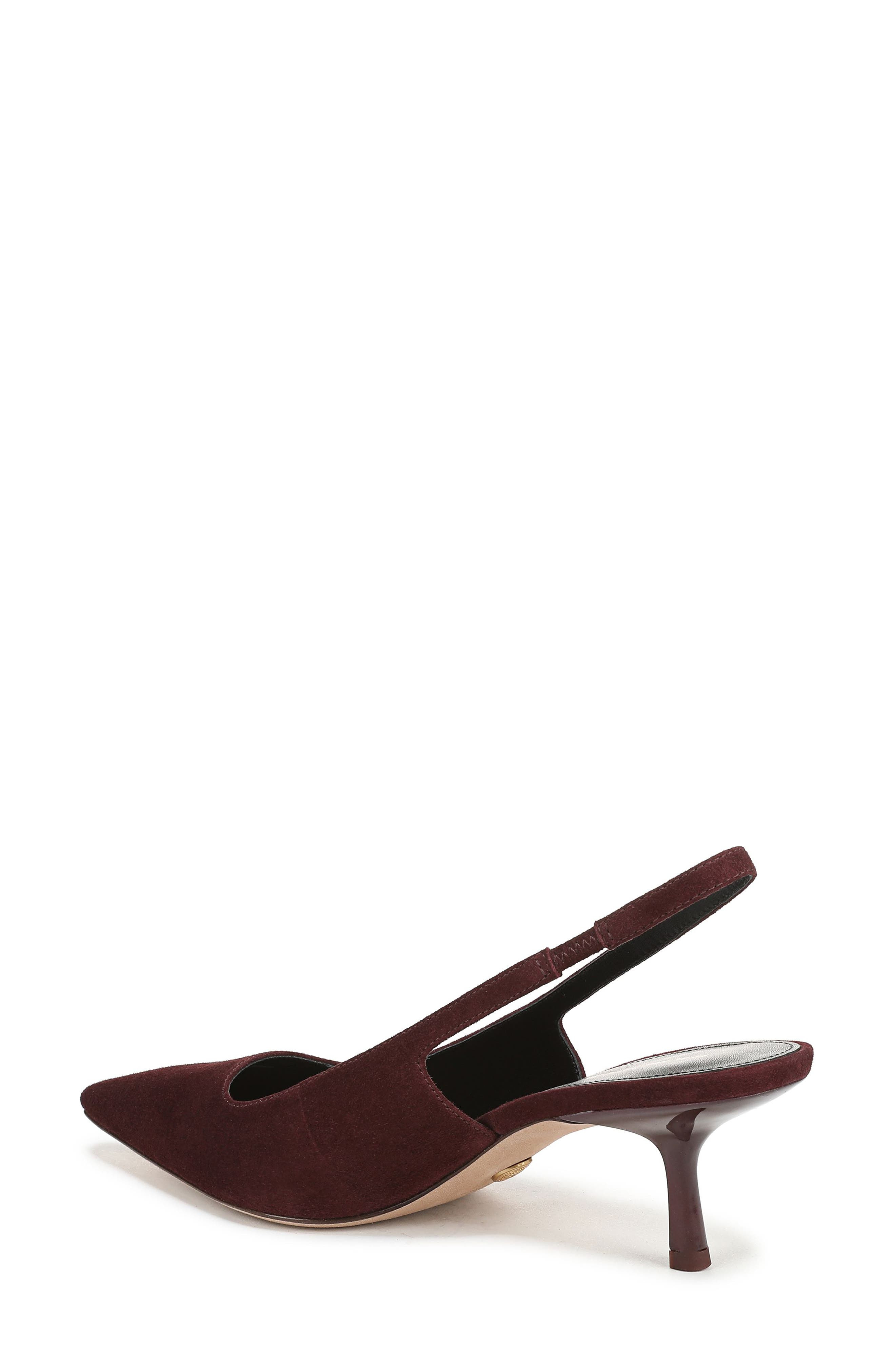 Veronica Beard Cashel Slingback Pointed Toe Pump in Raisin at Nordstrom - 2