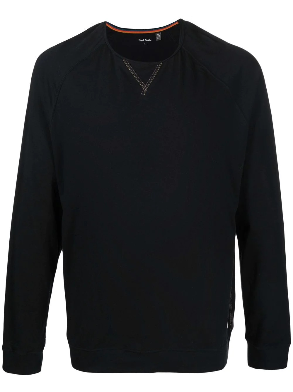 long-sleeve cotton T-shirt - 1