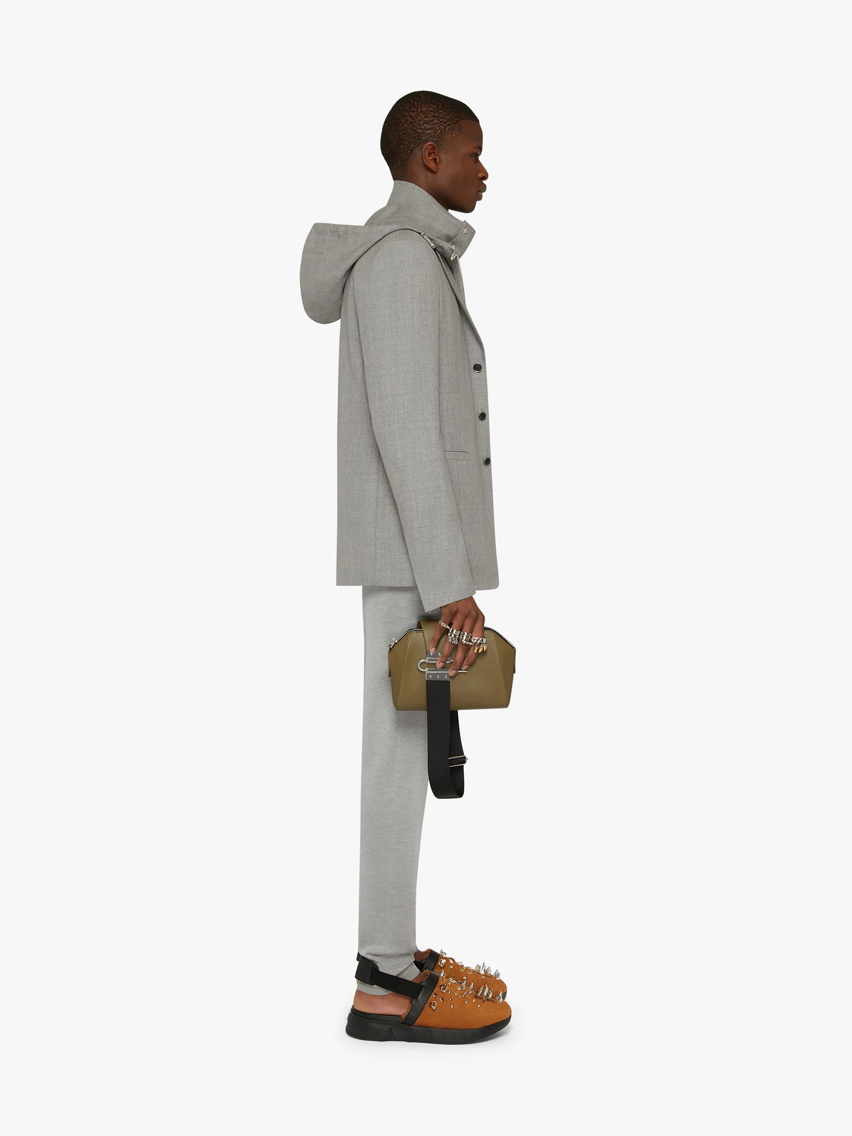 JACKET IN WOOL WITH REMOVABLE WAISTCOAT - 3