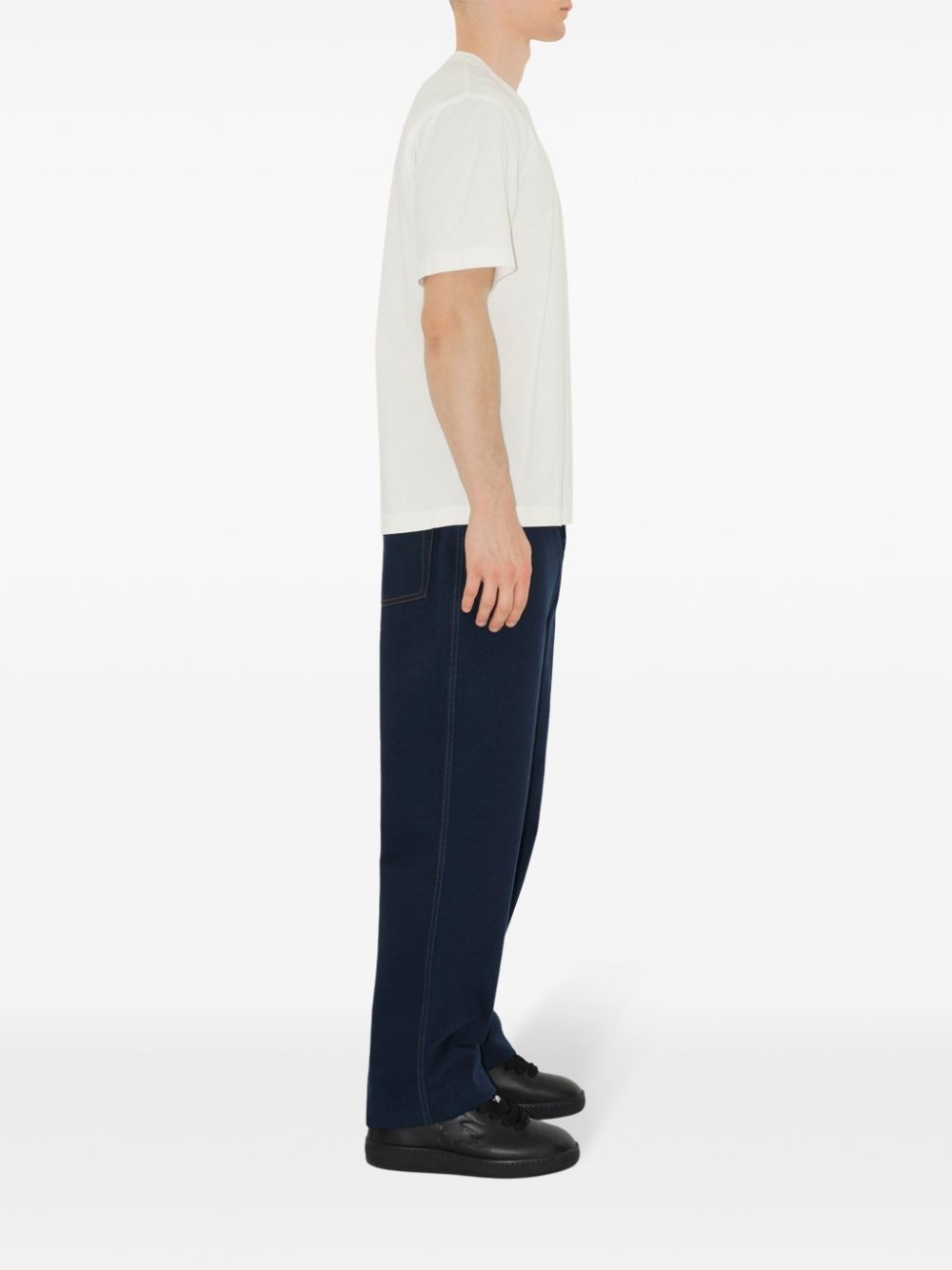 EKD-textured cotton T-shirt - 3
