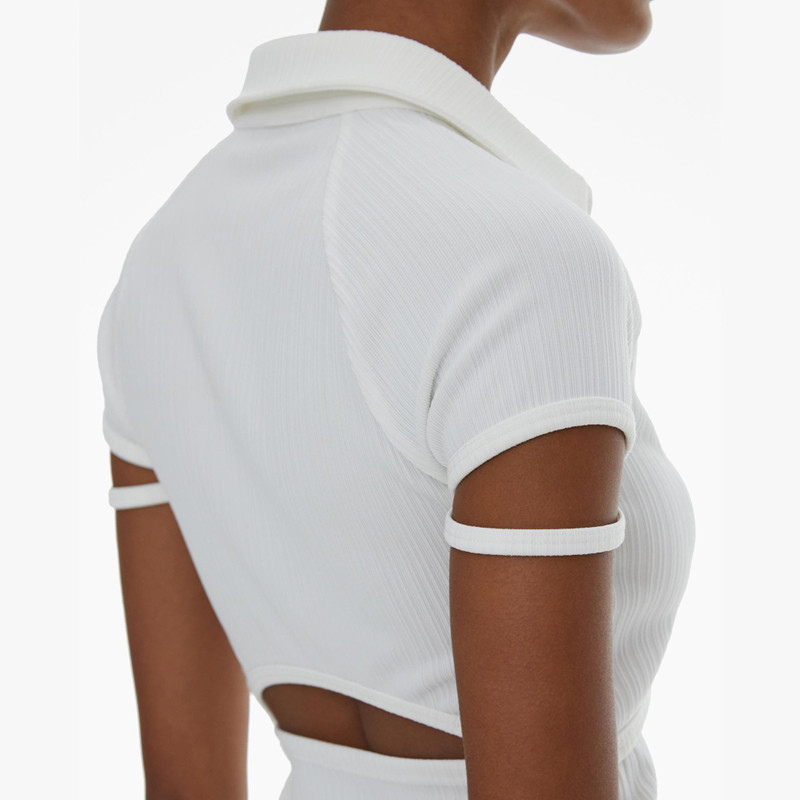 CUT-OUT CARDIGAN DRESS 6