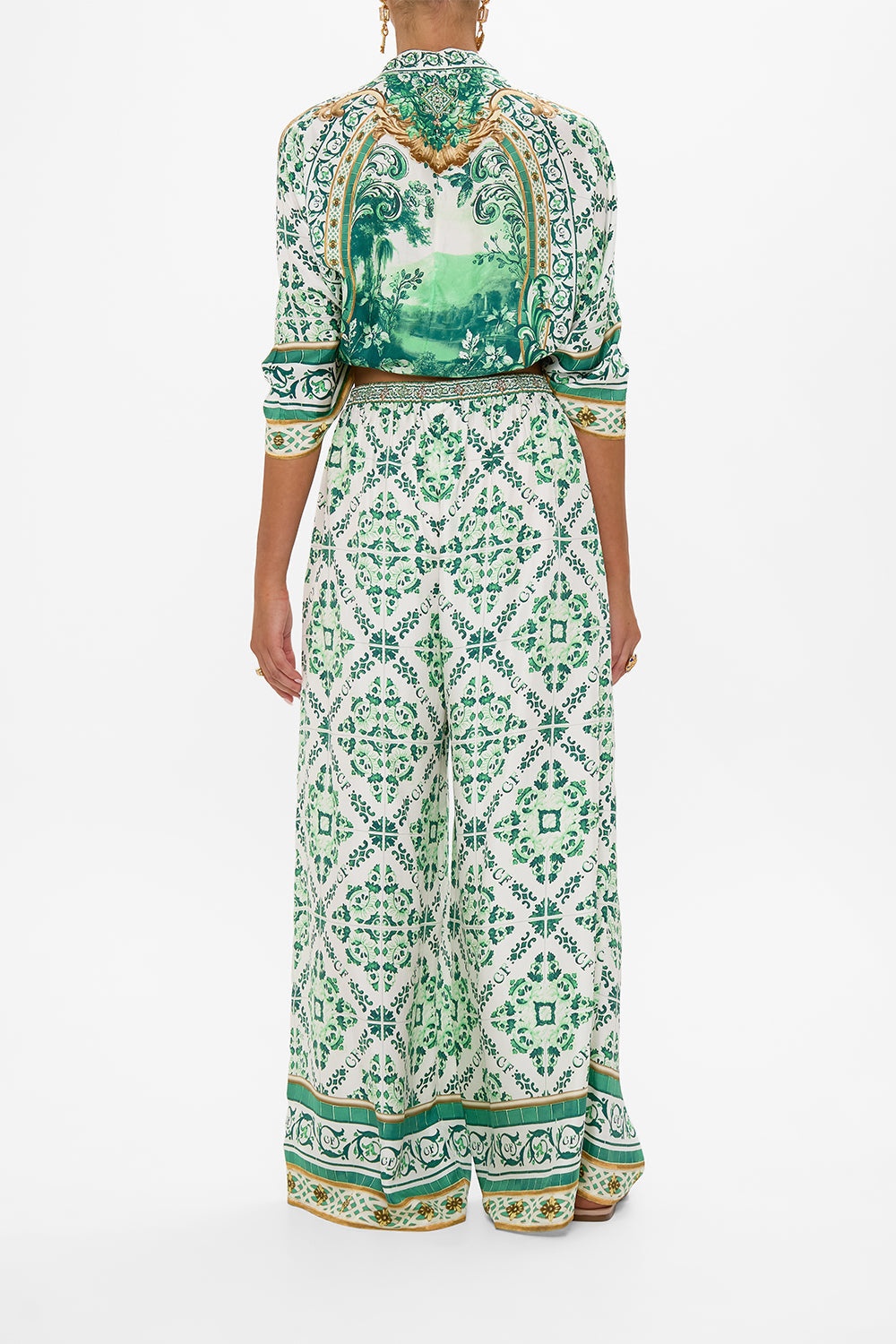 TUCK FRONT PANT - 3