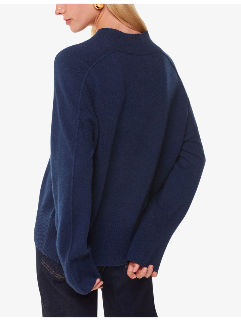 V-neck relaxed-fit cashmere jumper 4
