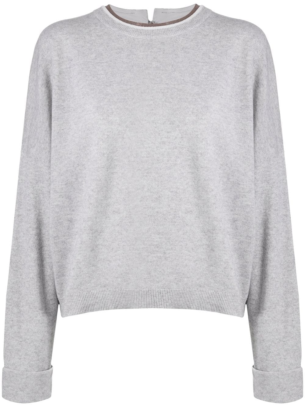 baggy sleeve knit jumper - 1