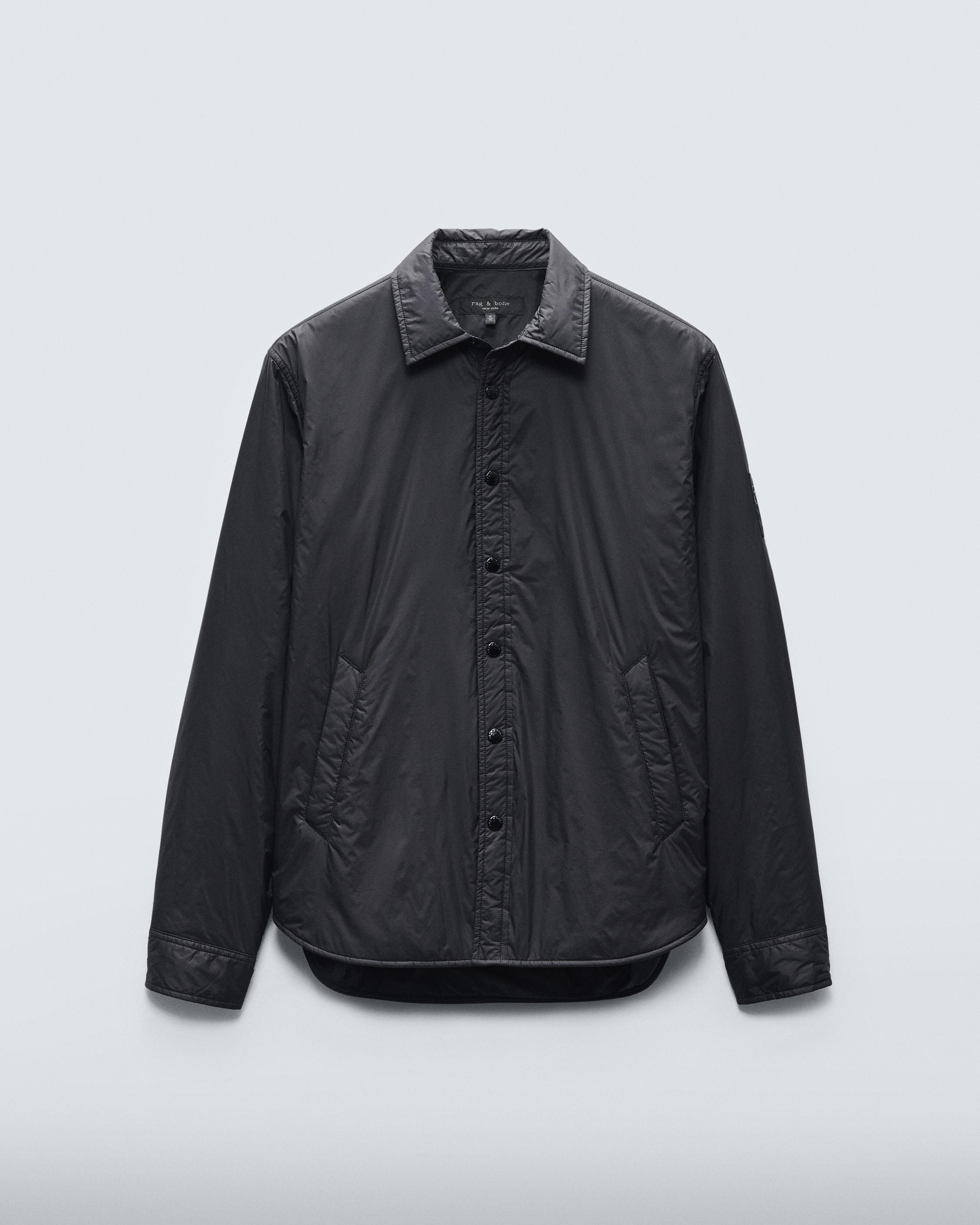 rag & bone Clark Filled Nylon Shirt Jacket Classic Fit