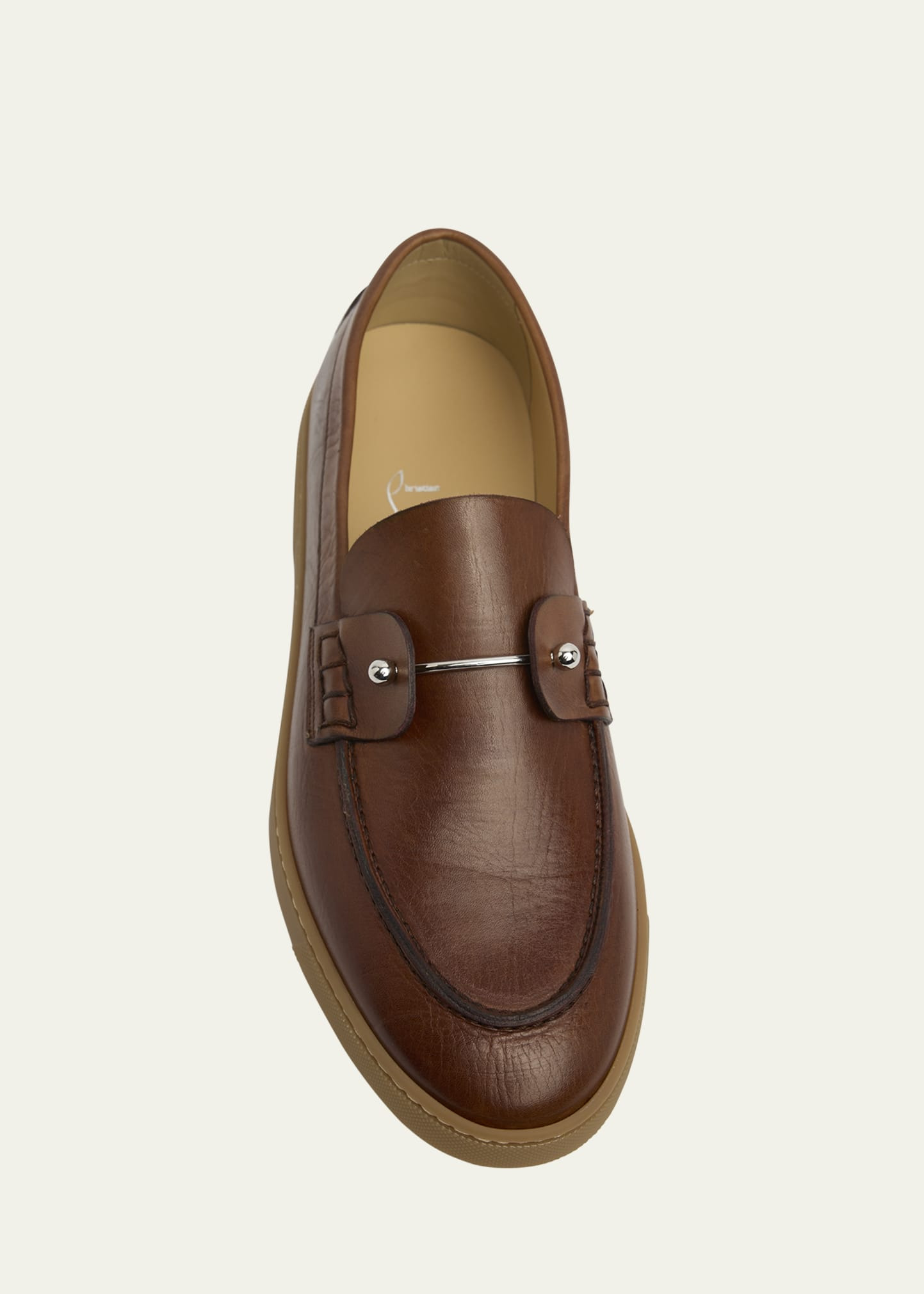 Men's Chambeliboat Leather Loafers - 3
