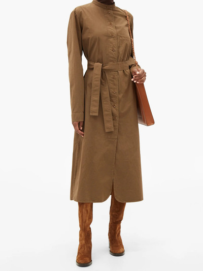 Lemaire Cotton-Ventile midi shirt dress outlook