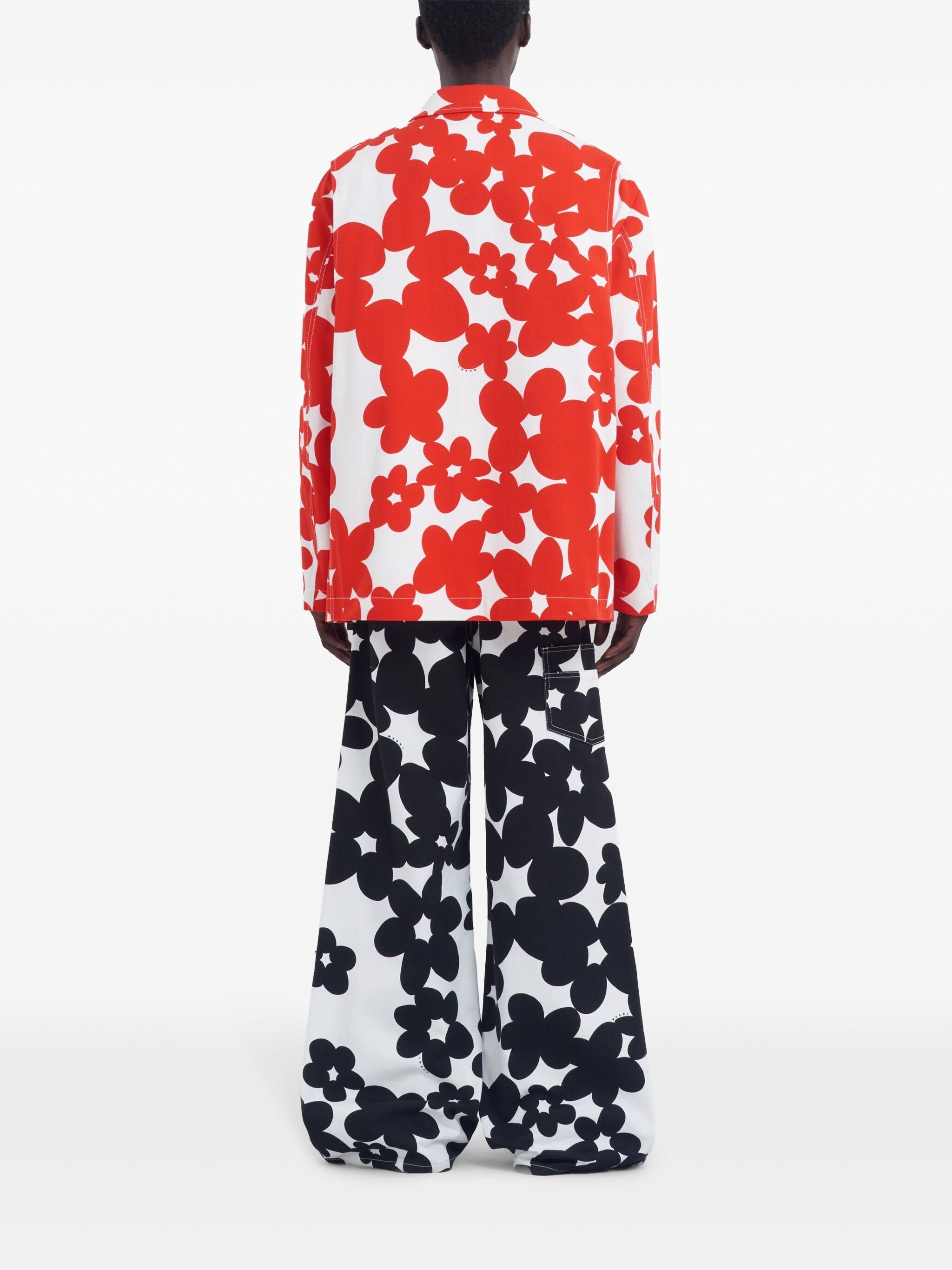 Floral-print Cotton Jacket - 3