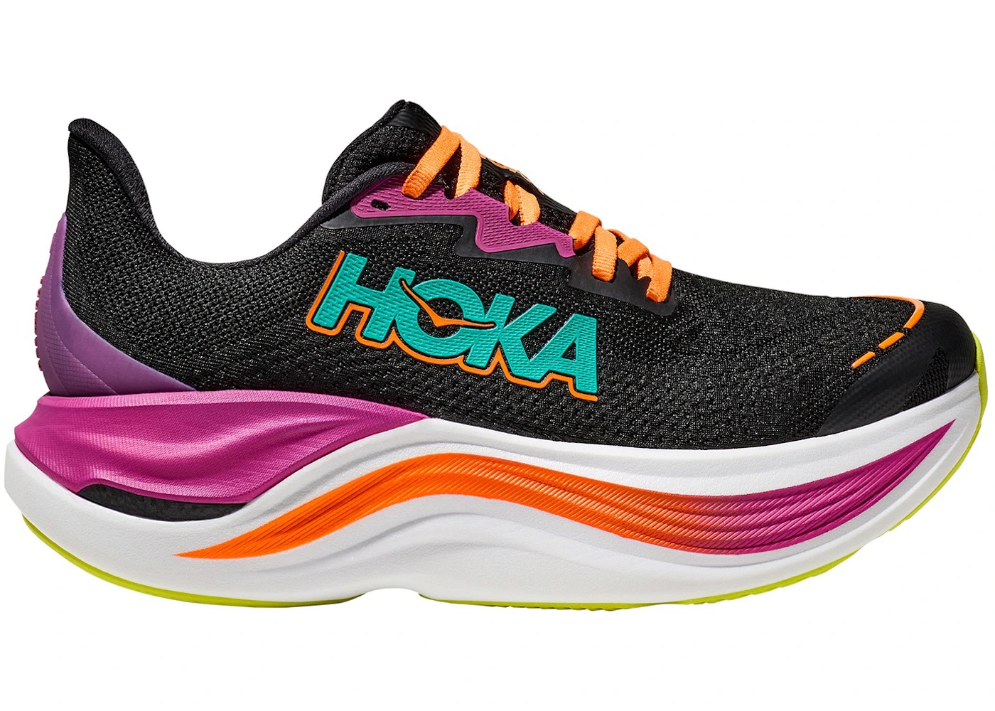 Hoka One One Skyward X Black Electric Aqua - 1