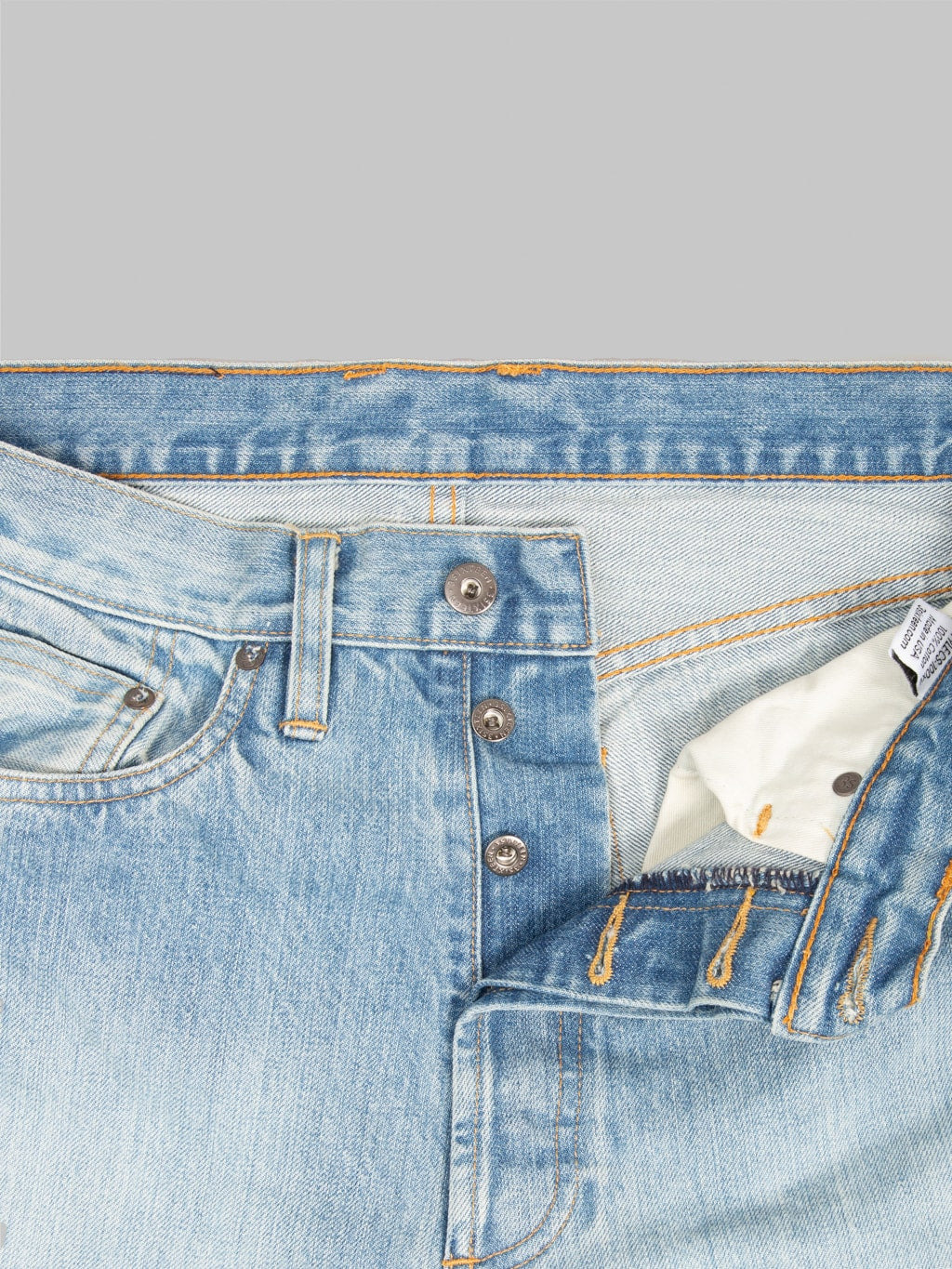 3sixteen CS-100xv vintage Wash Indigo Selvedge Classic Straight Jeans - 11