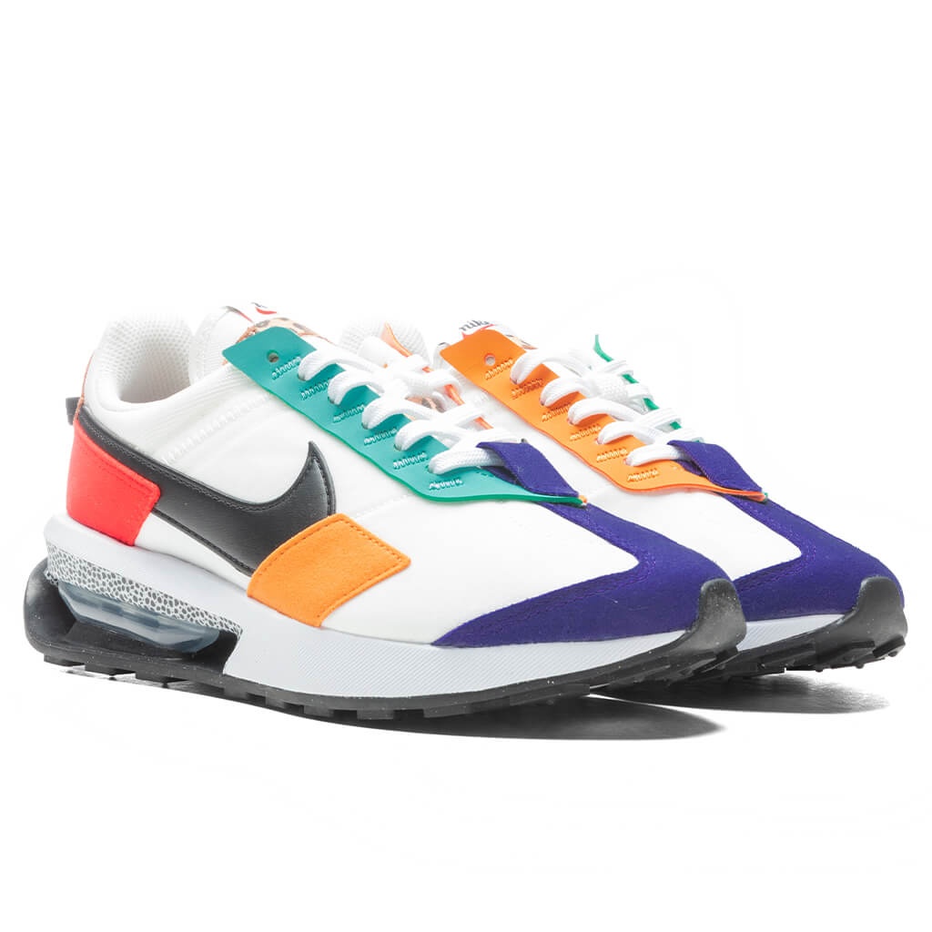 NIKE AIR MAX PRE-DAY SE WOMEN'S - SUMMIT WHITE/BLACK/HABANERO RED - 2