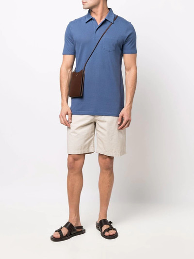 Sunspel pocket cotton polo shirt outlook