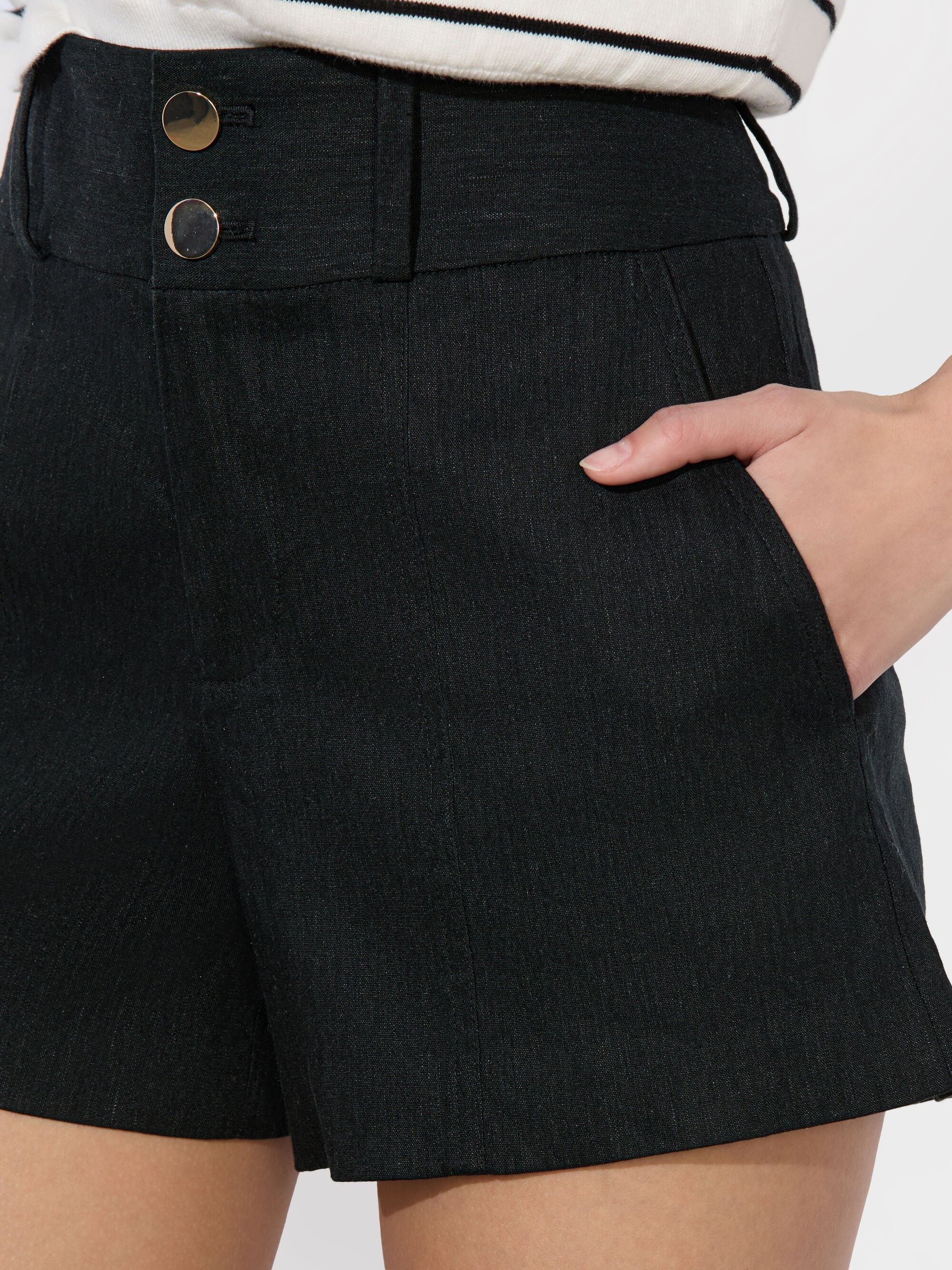 MAME LINEN SHORT - 5