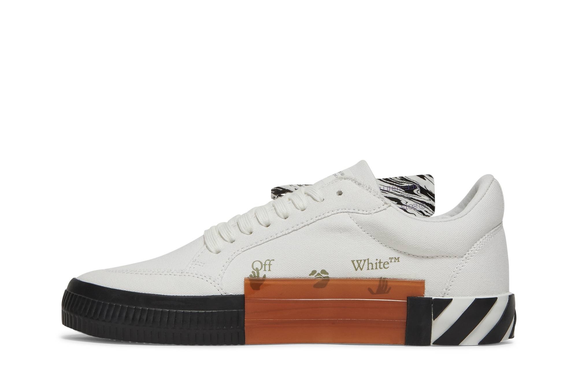 Off-White Vulc Sneaker 'White Grey' - 3