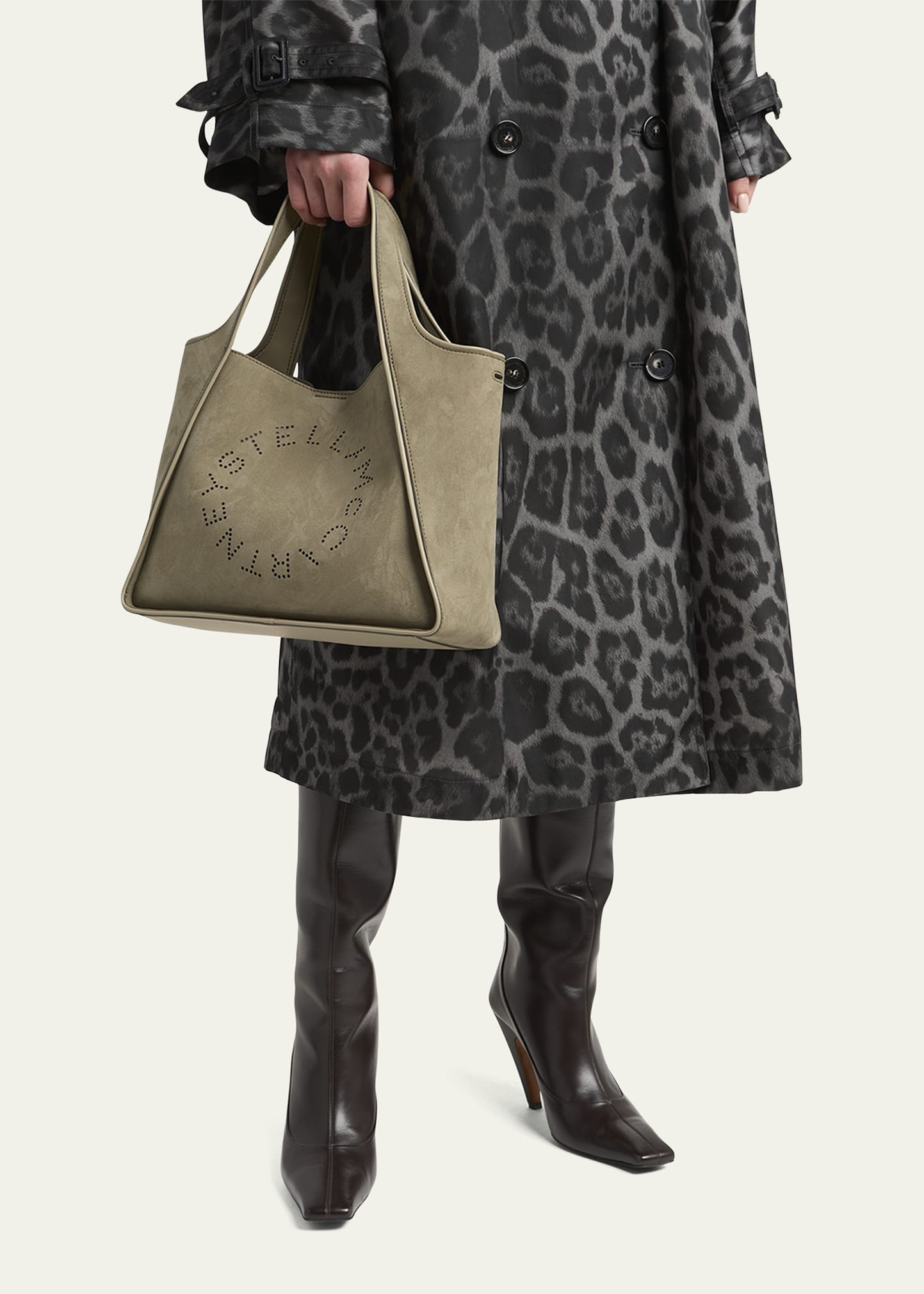Logo Alter Suede Shoulder Bag - 2