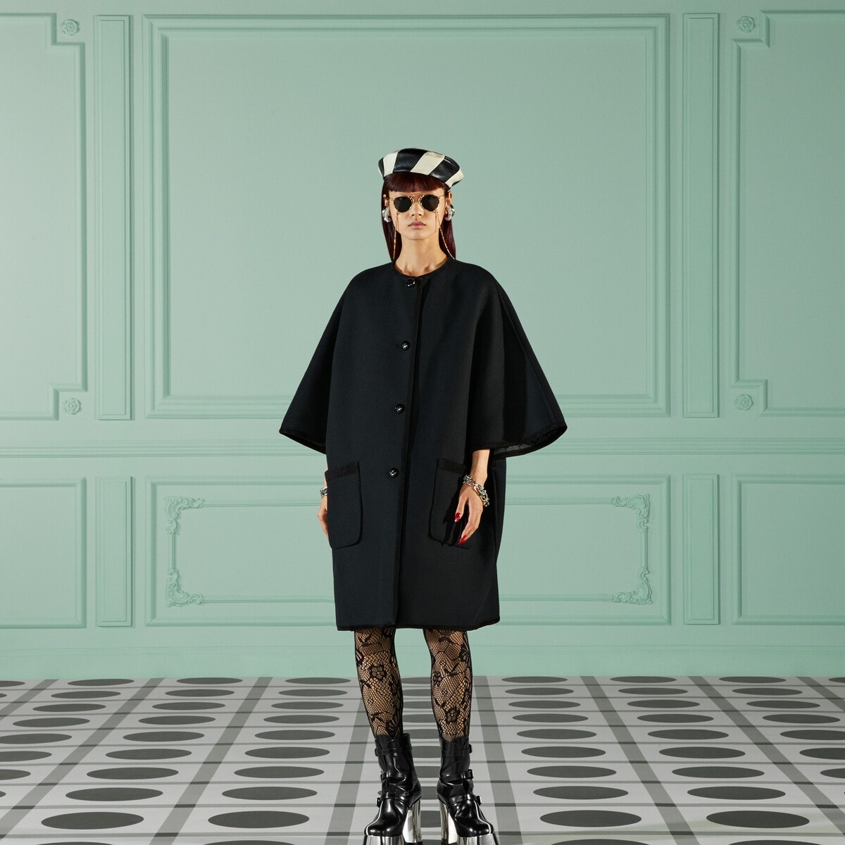 GG wool coat - 6