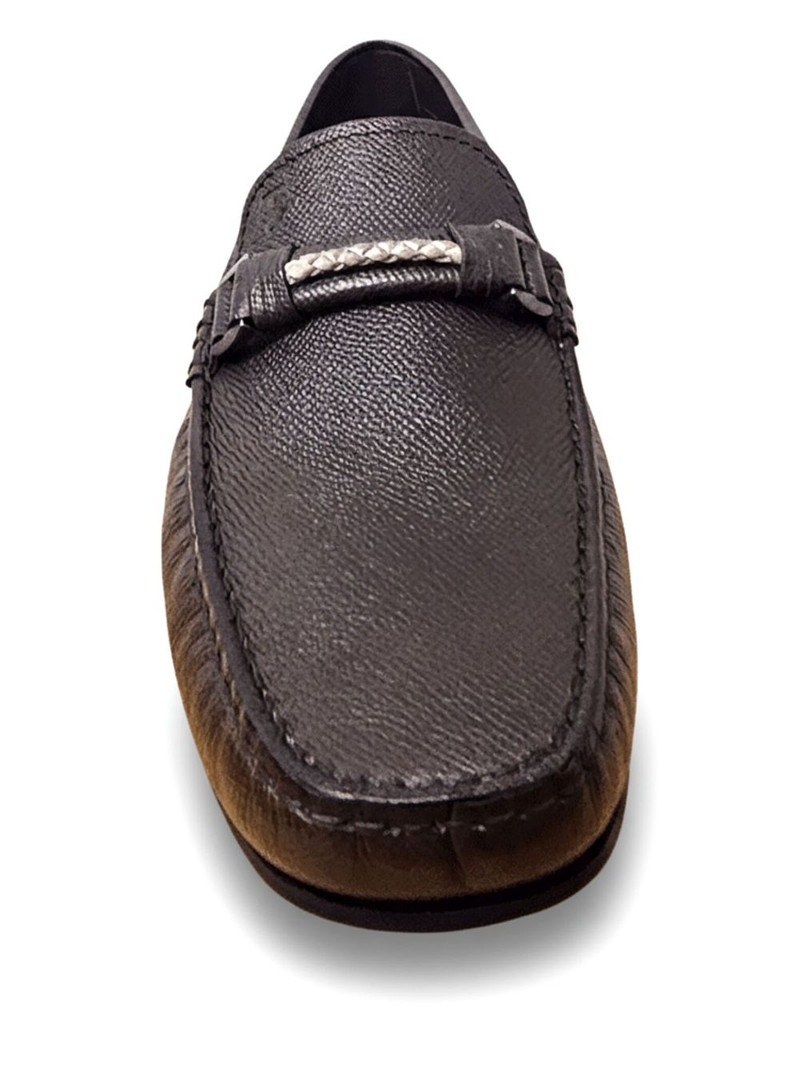 Tod's City Gommino textured loafers outlook