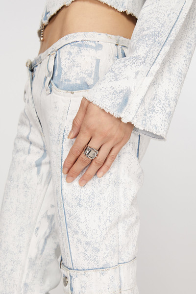 Acne Studios Buckle ring - Silver outlook