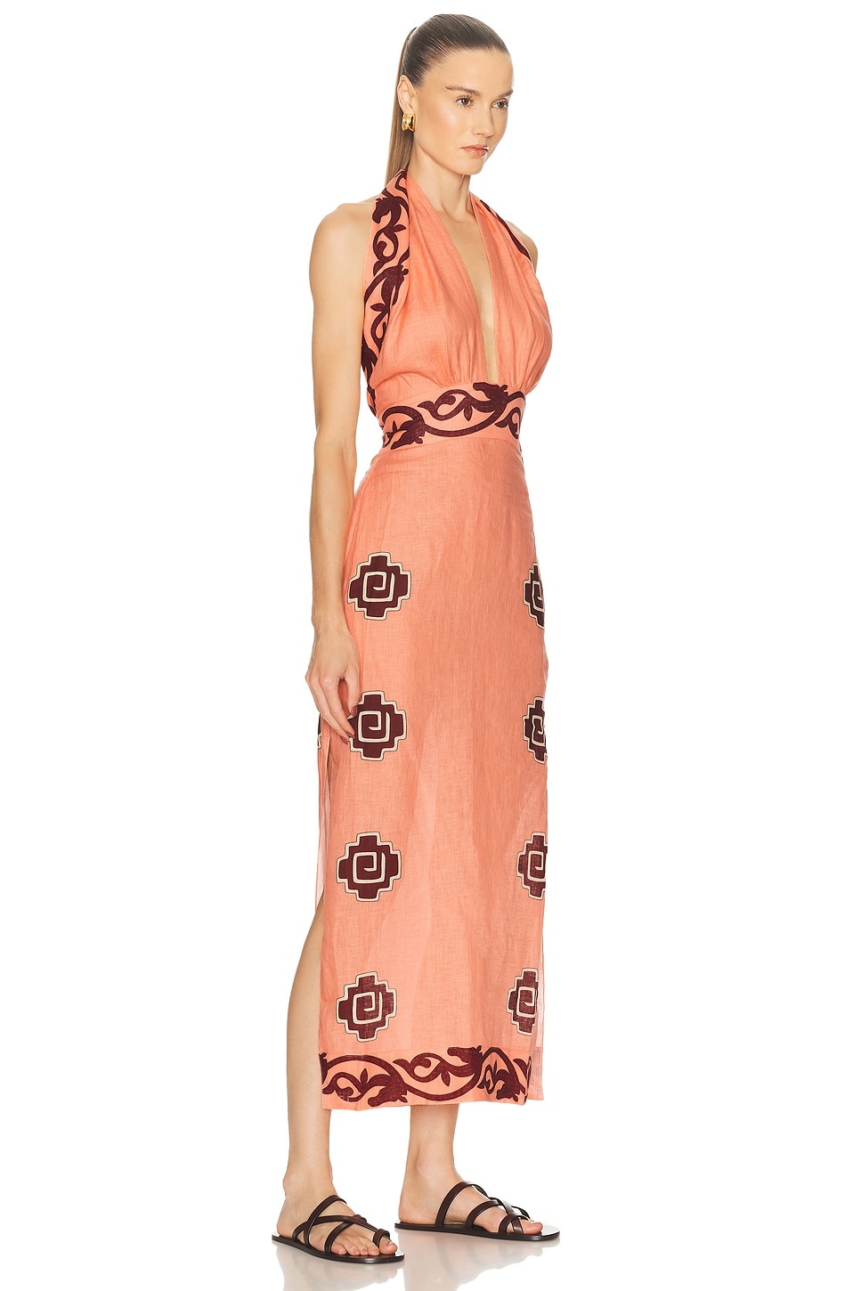 Energetic Patterns Ankle Dress - 3