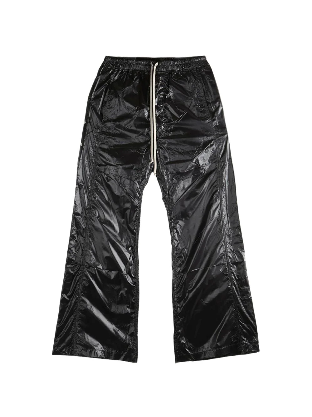 drawstring side-button trousers - 1