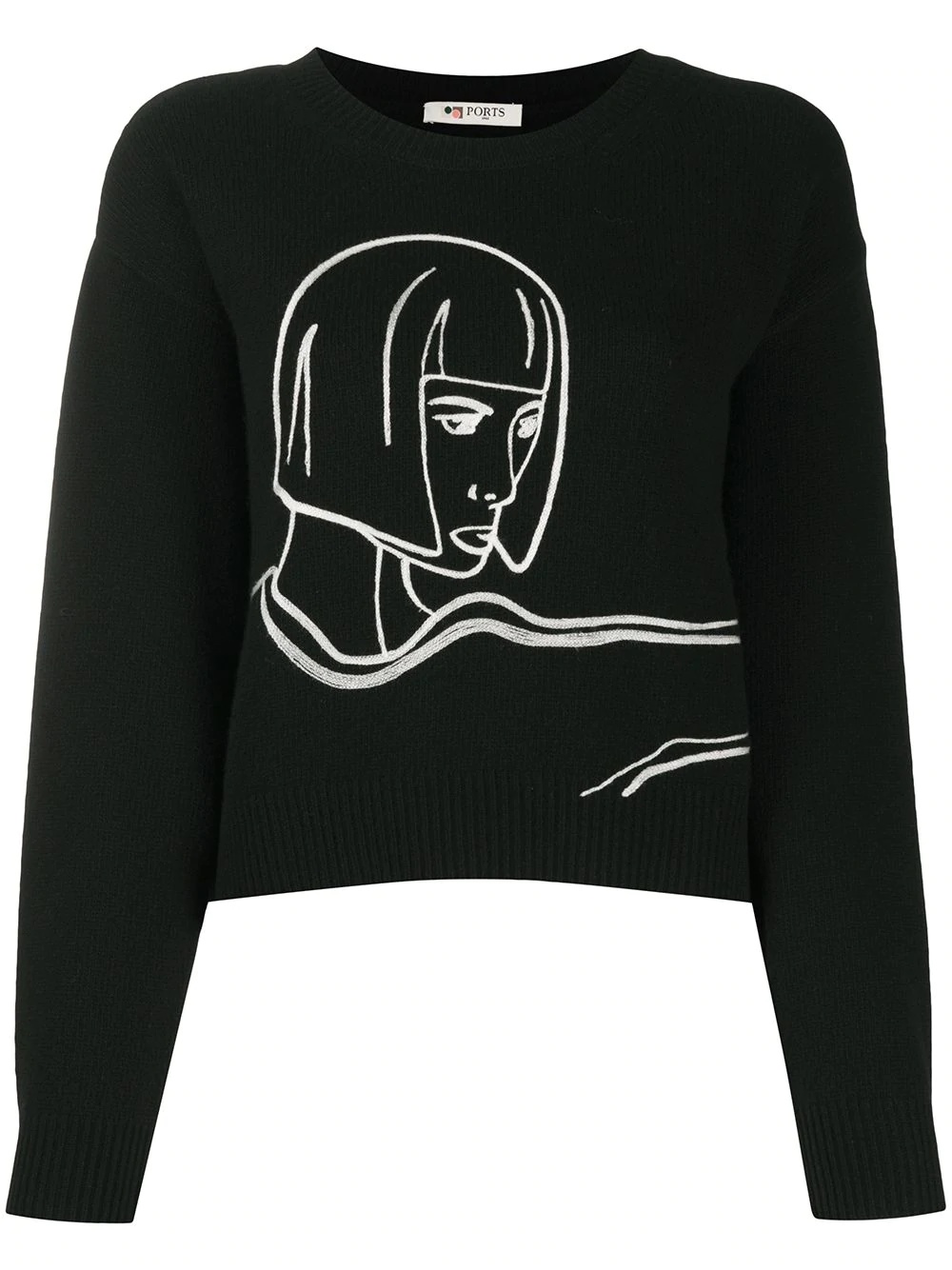 Fully Fashioned crew neck jumper - 1