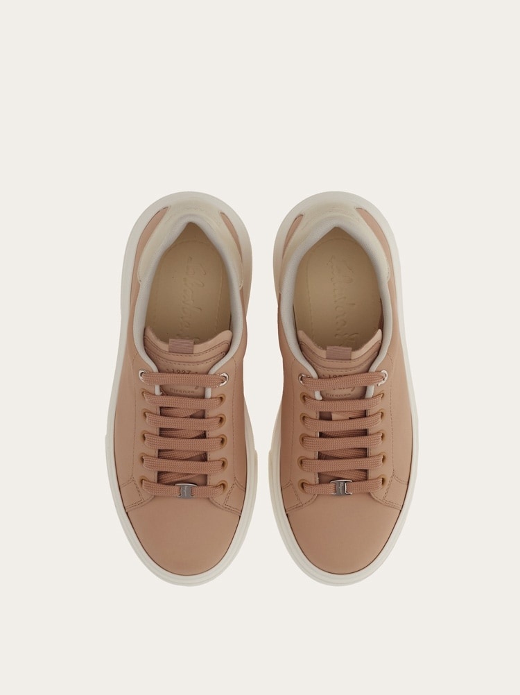 SNEAKER WITH MINI VARA CHAIN ORNAMENT - 2