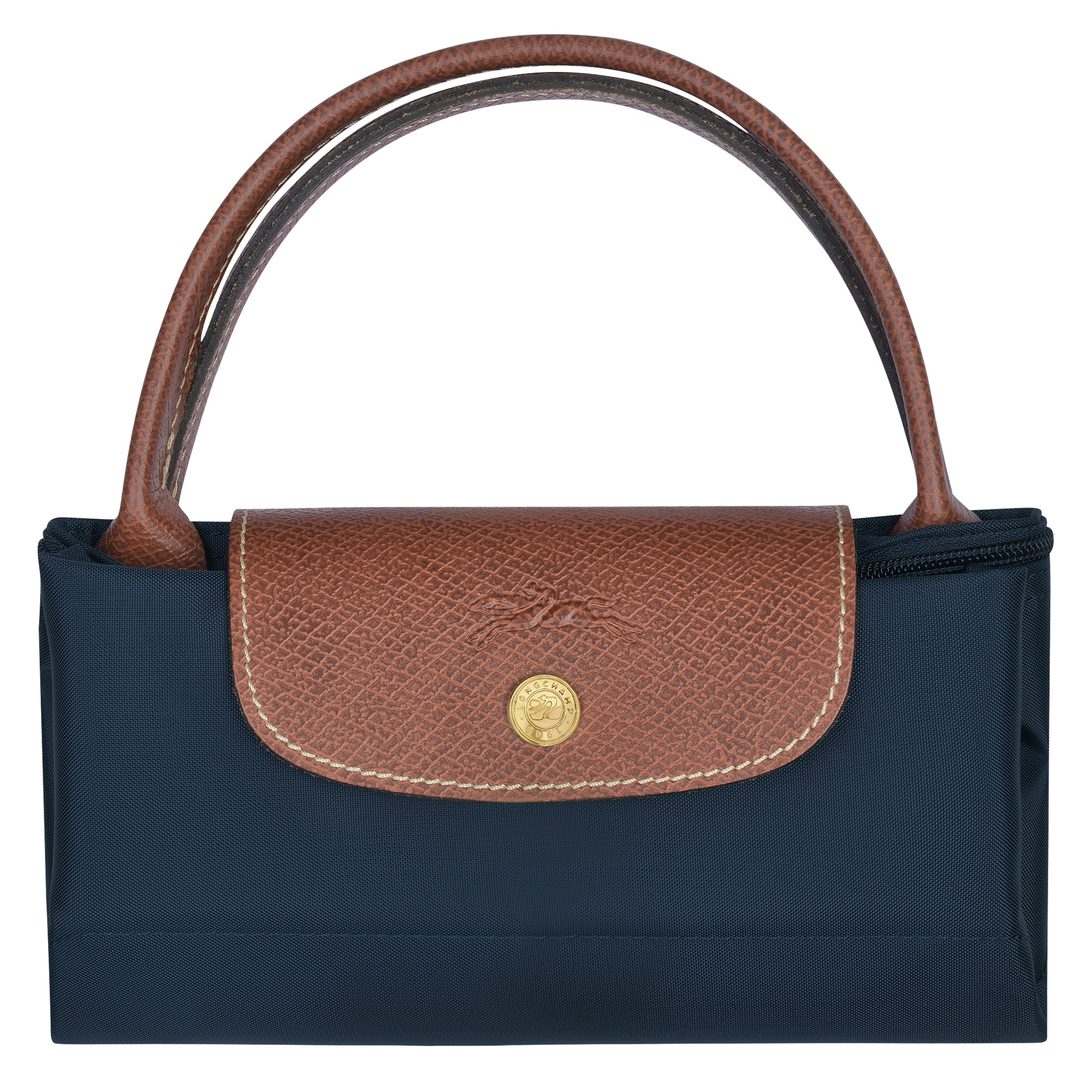 Le Pliage Original S Handbag Navy - Recycled canvas - 5