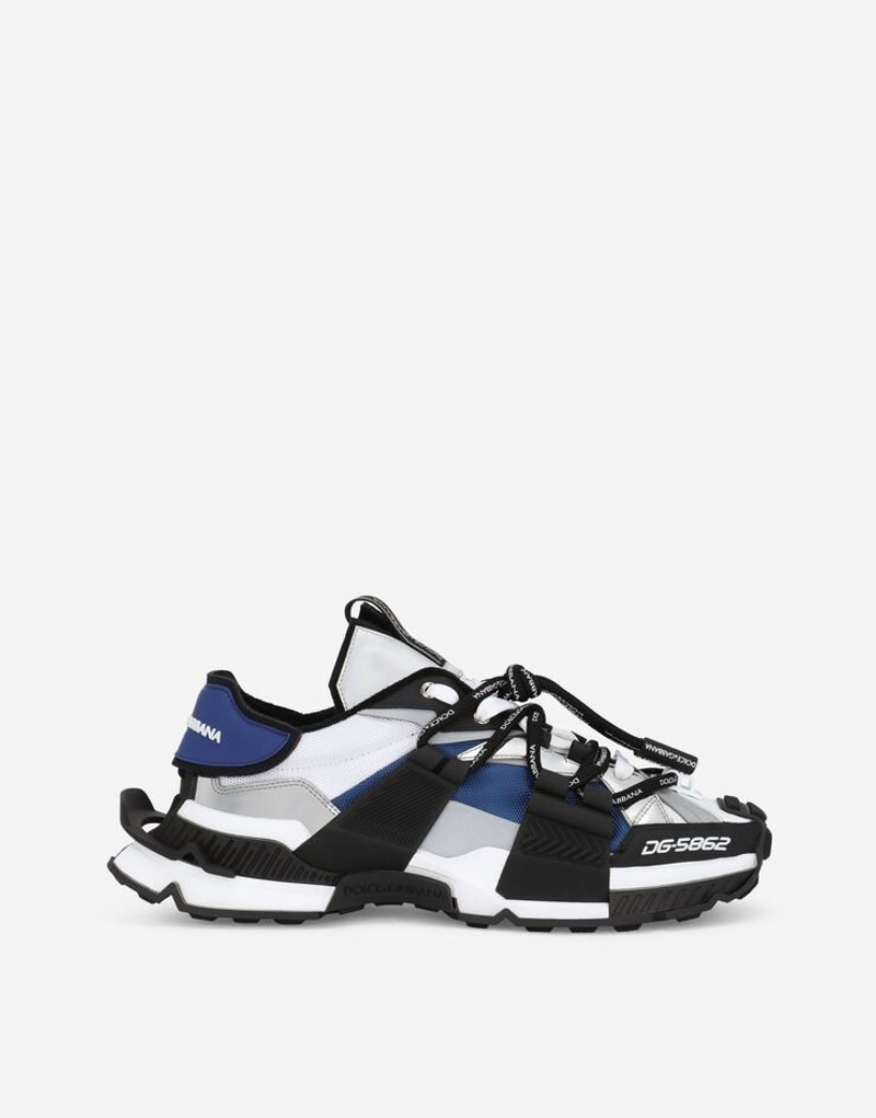 Mixed-material Space sneakers - 1