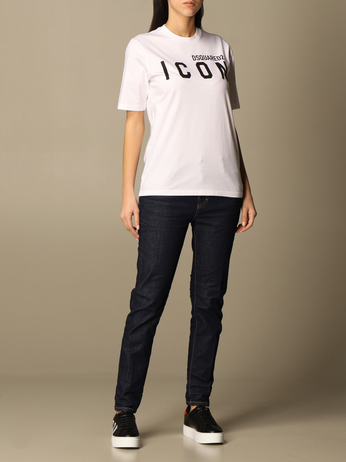 Dsquared2 cotton T-shirt with Icon logo - 2