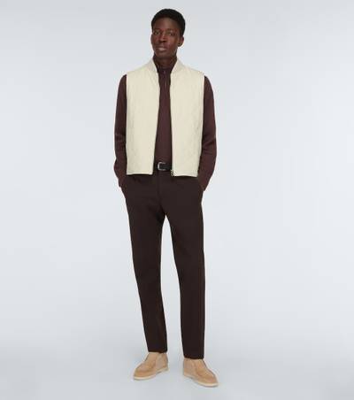 Loro Piana Horsey quilted vest outlook