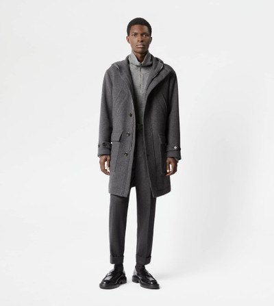 Tod's PARKA IN WOOL - GREY outlook