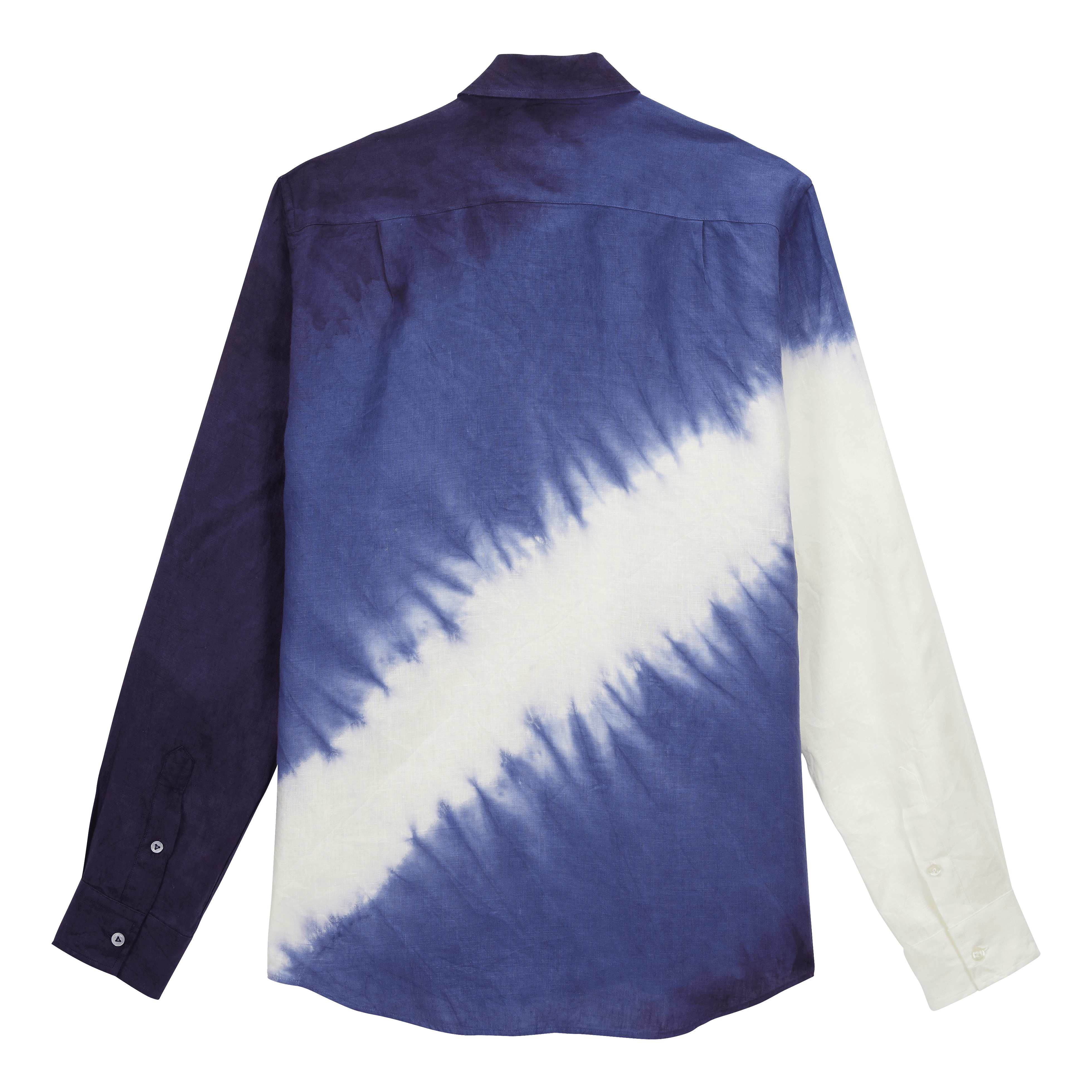 Men Linen Shirt Tie & Dye - 2