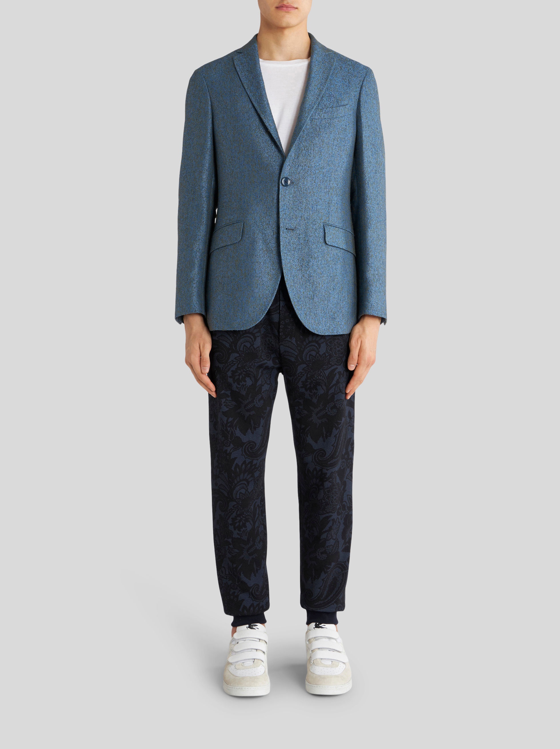TAILORED SILK AND ALPACA JACKET - 3
