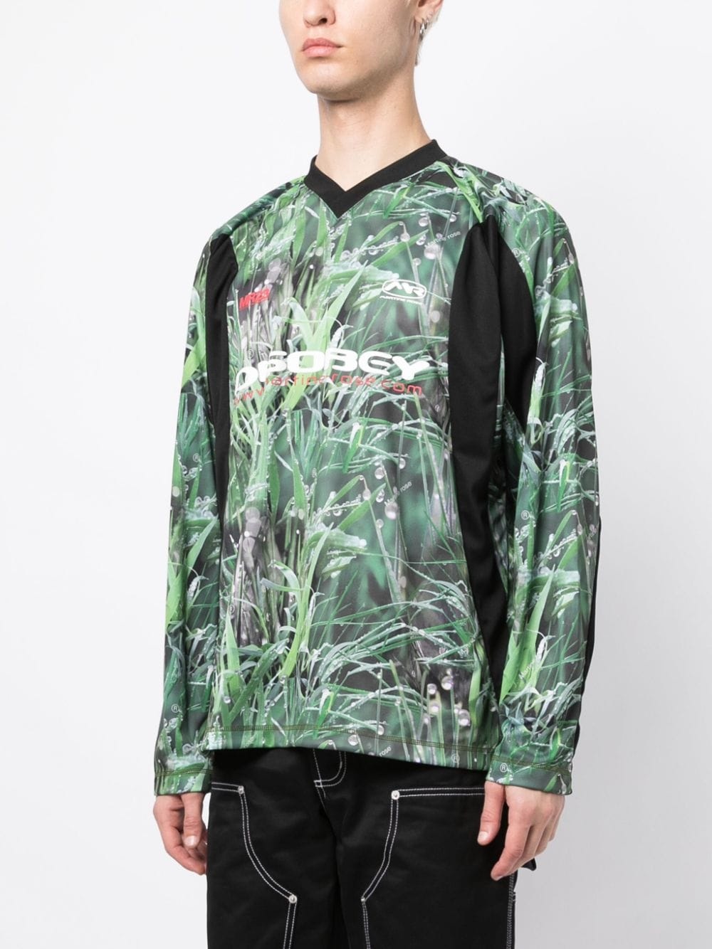 Martine Rose Twisted Football T-Shirt - Green