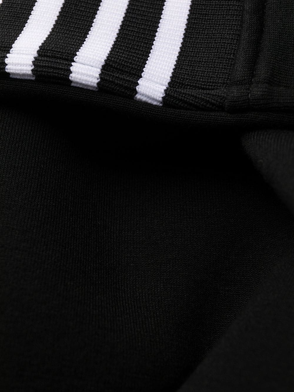 striped panel track pants - 6