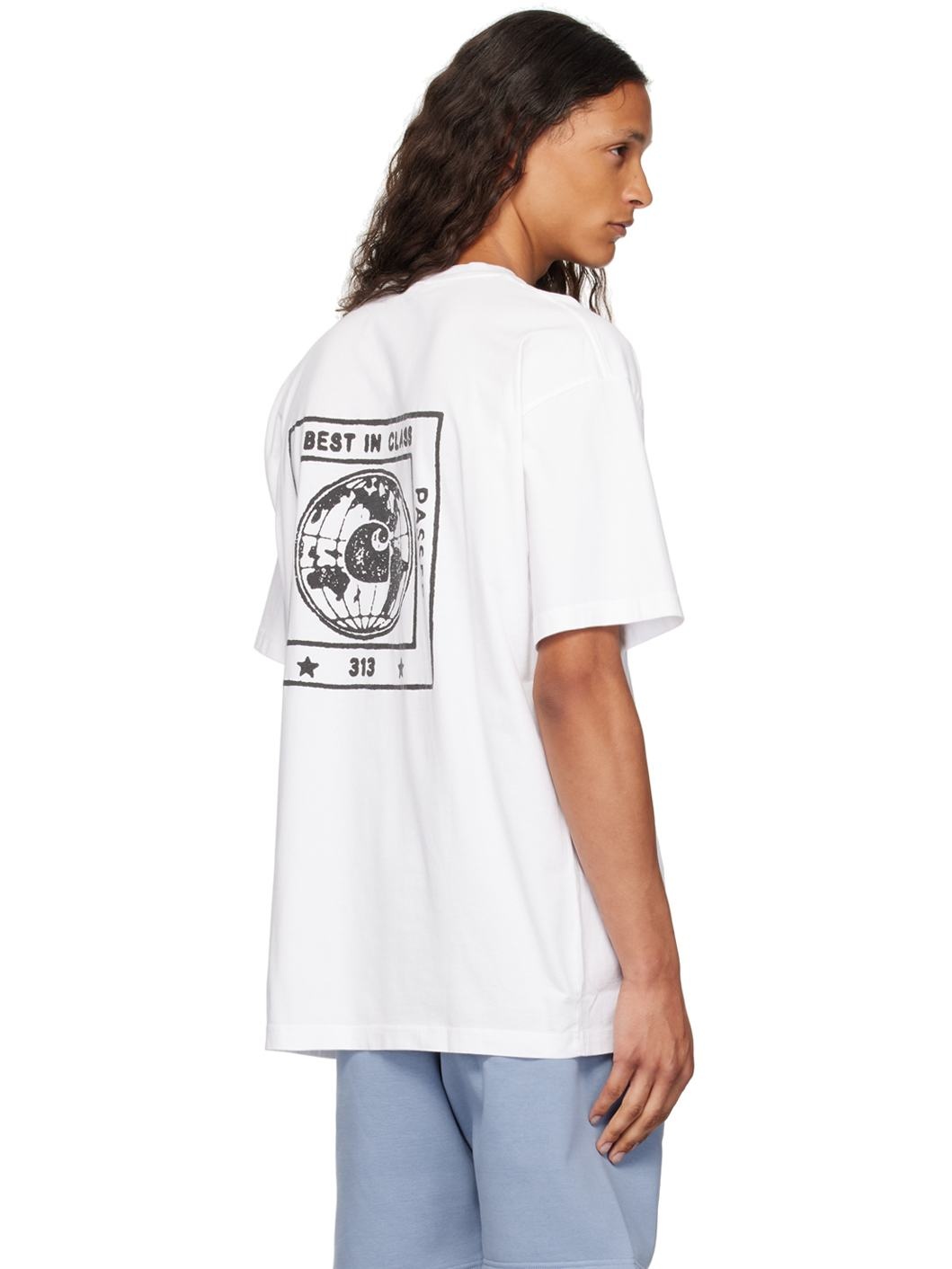 White Stamp T-Shirt - 3