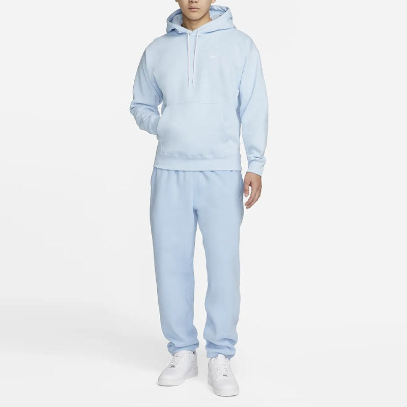 Nike Men's Nike Solid Color Logo Printing Drawstring Blue DA0316-441 outlook