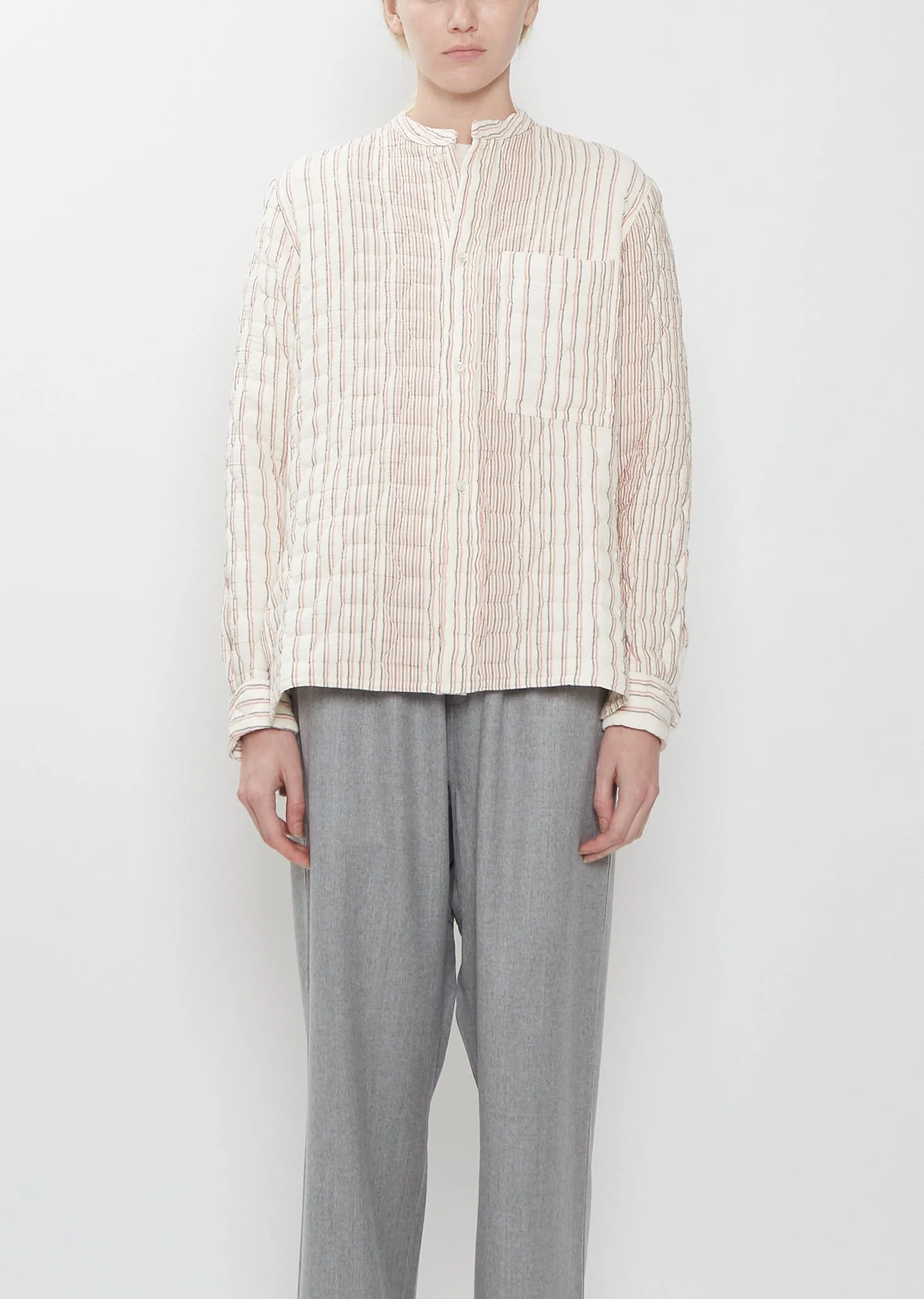 Bela Quilted Cotton Shirt - 1