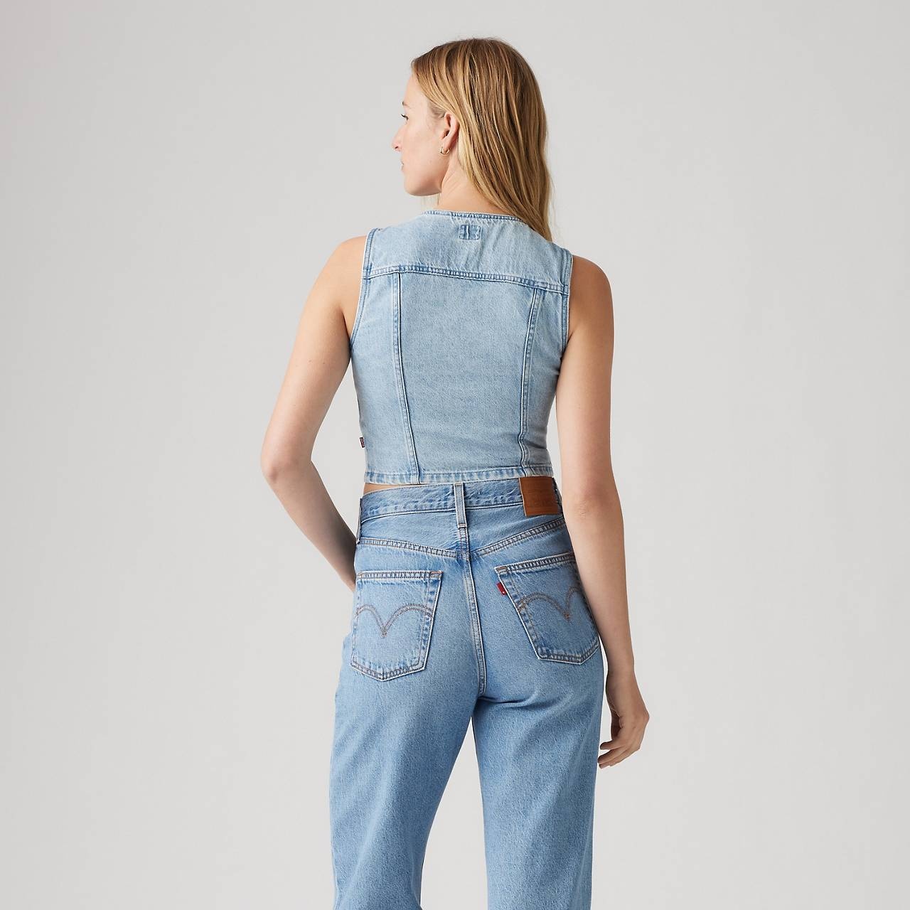 BELLA DENIM CORSET TOP - 4