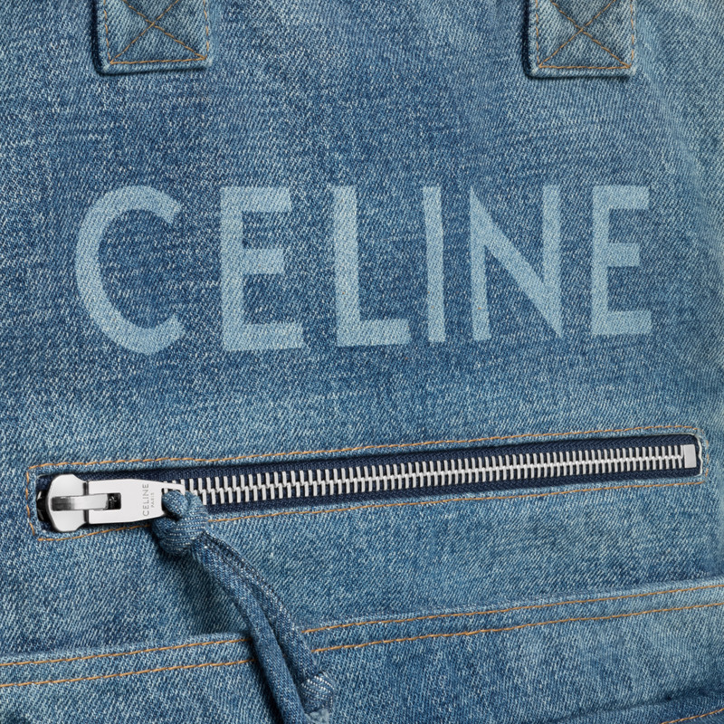 Tote bag in DENIM WITH CELINE 5