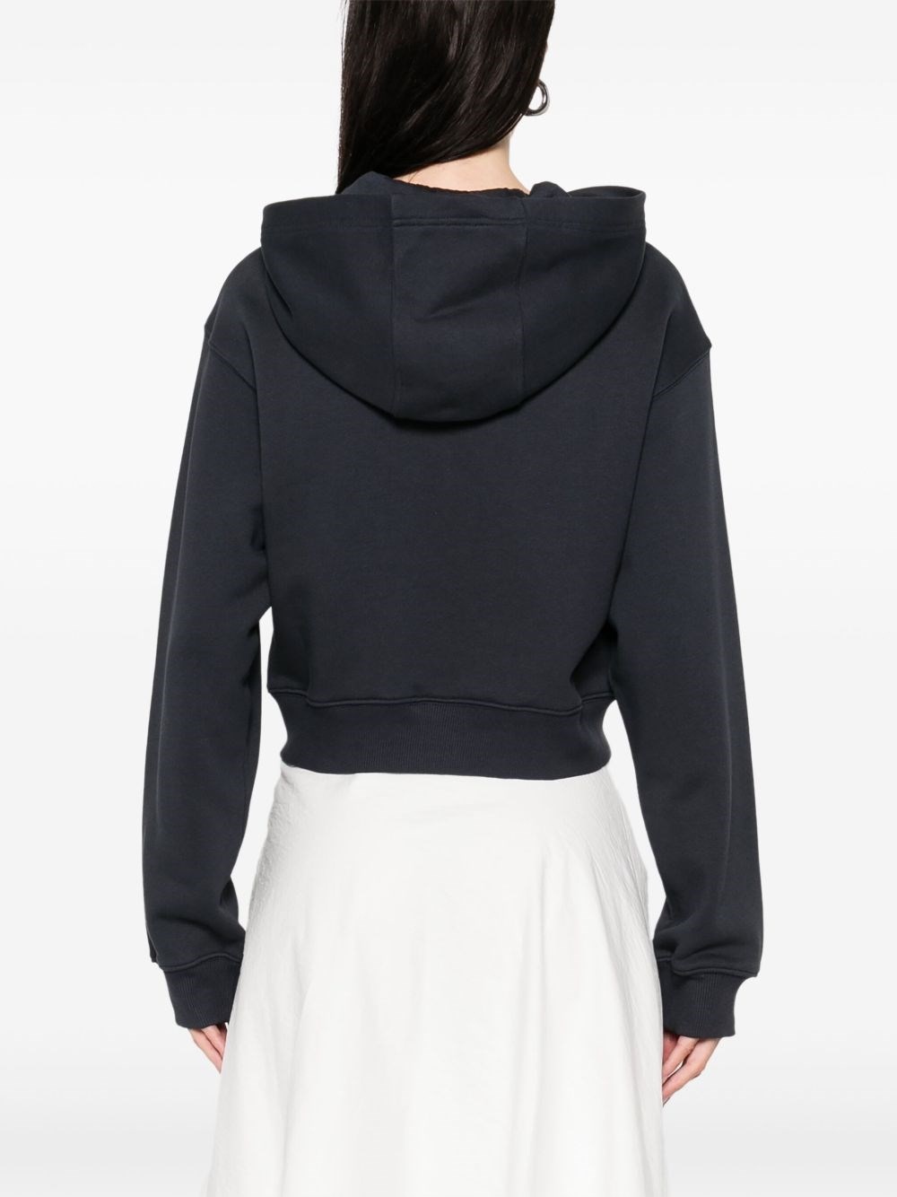 Cotton zipped hoodie - 4