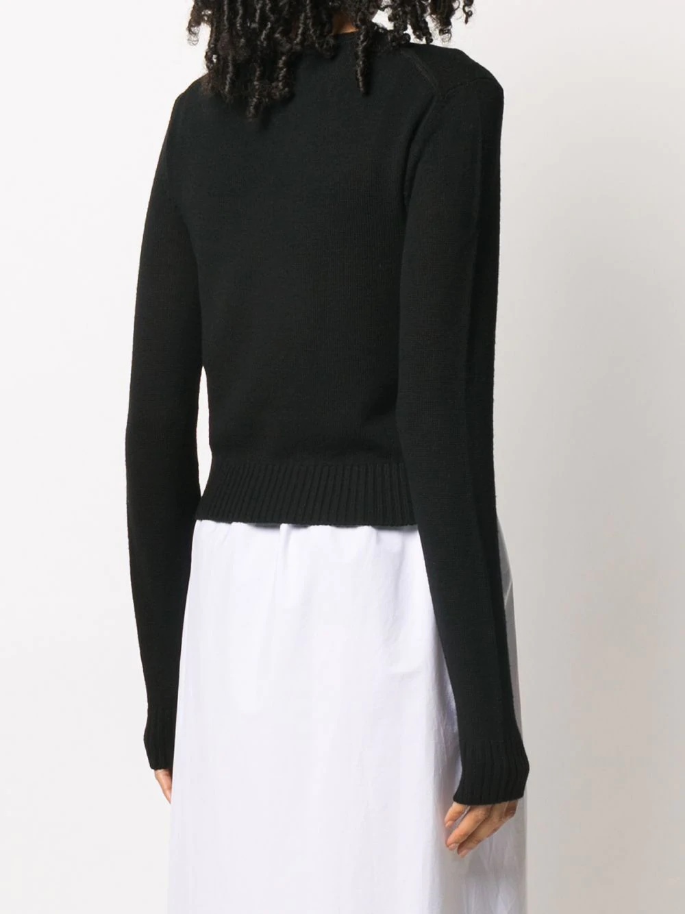 long-sleeve wool jumper - 4