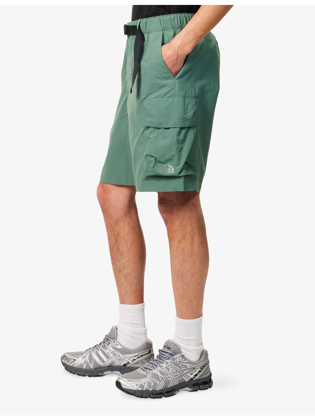 Patch-Pocket Relaxed-Fit Woven Cargo Short - 3