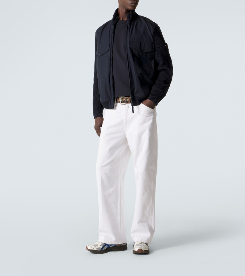 Stone Island Compass cotton jersey sweatshirt outlook