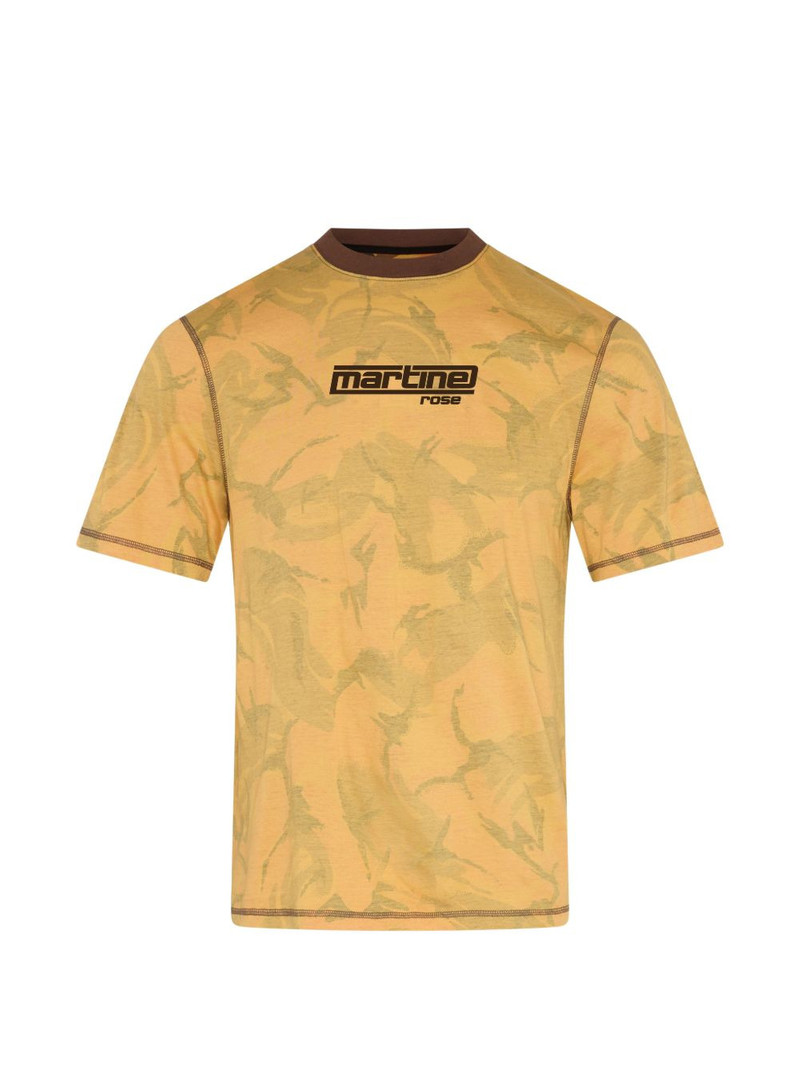 camouflage-print T-shirt 1