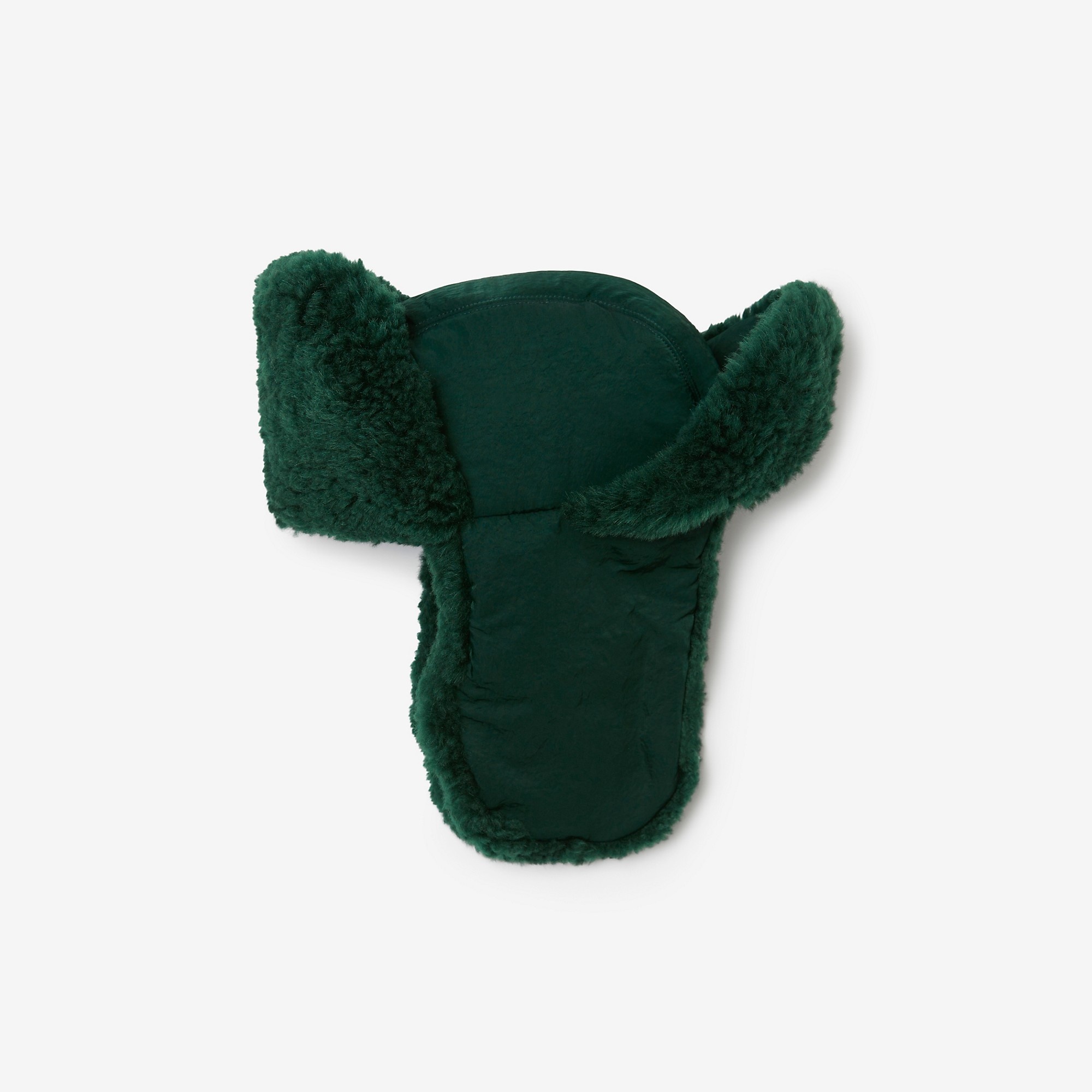 Nylon and Shearling Trapper Hat - 4